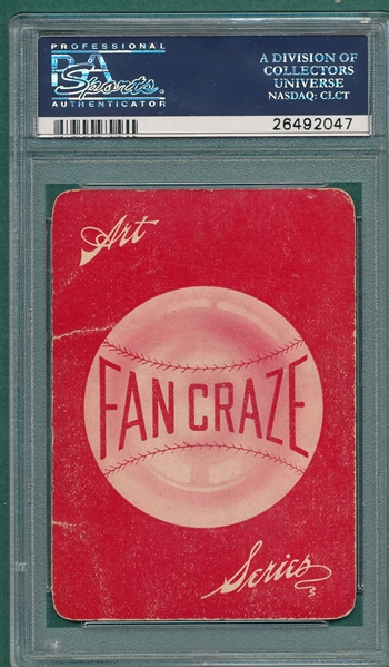 1906 Fan Craze NL Mordecai Brown PSA 2