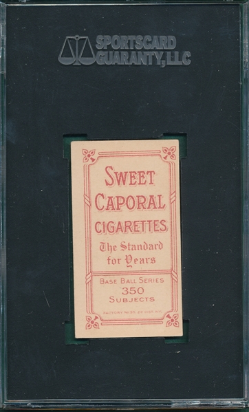 1909-1911 T206 Goode Sweet Caporal Cigarettes SGC 70 