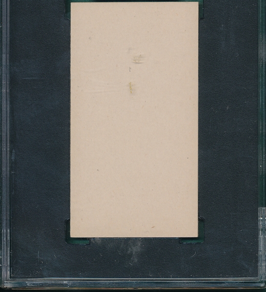 1916 M101-4 #1 Babe Adams, Sporting News SGC 84 *Blank Back*