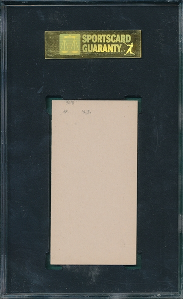 1916 M101-4 #5 Leon Ames, Sporting News SGC 50 *Blank Back*