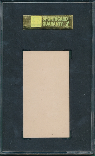 1916 M101-4 #12 Zinn Beck, Sporting News SGC 50 *Blank Back*