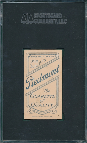 1909-1911 T206 Wilson Piedmont Cigarettes SGC 70 