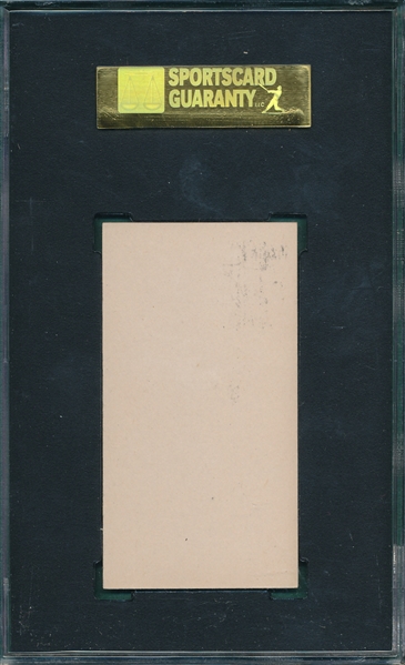 1916 M101-4 #20 George Burns, Sporting News SGC 84 *Blank Back* *Highest Graded*