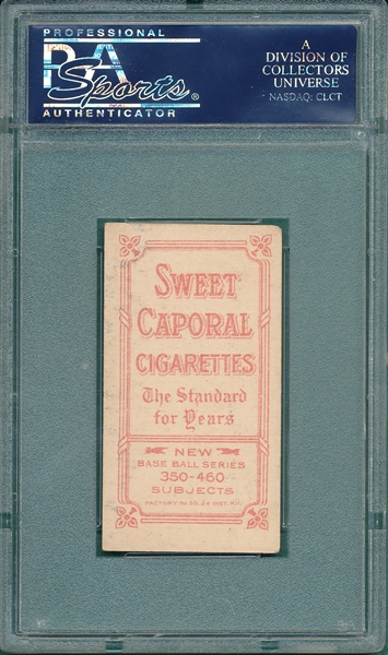 1909-1911 T206 Tannehill, Chicago, Sweet Caporal Cigarettes PSA 4