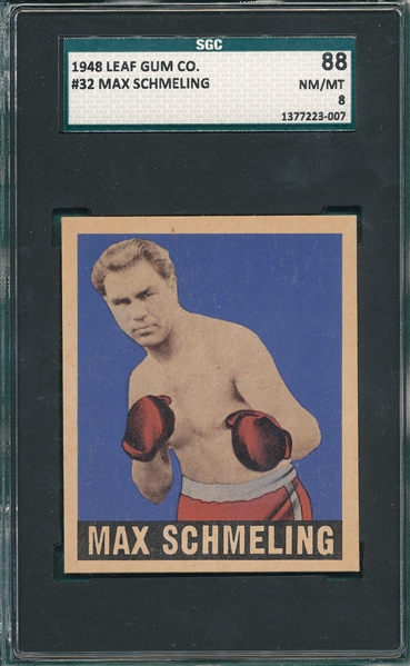 1948 Leaf #32 Max Schmeling SGC 88