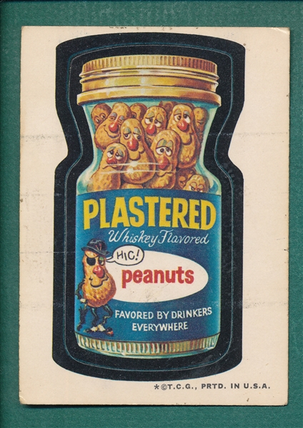 1970s Topps Wacky Packages Plastered W/ Black Ludlow Back