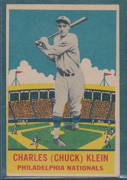 1933 DeLong #22 Chuck Klein