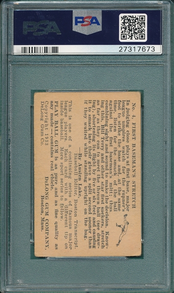 1933 DeLong #4 Bill Terry PSA 1.5 *Presents Better*