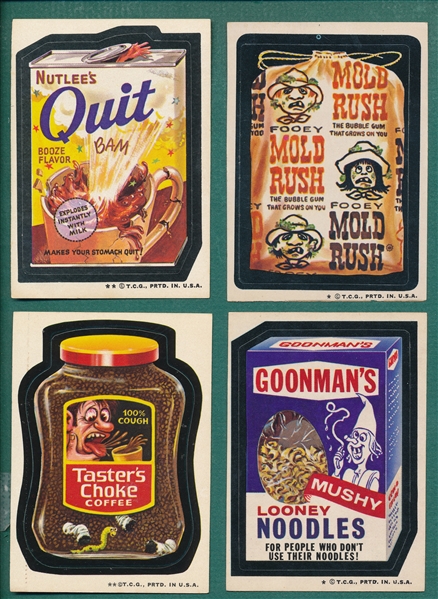1970s Topps Wacky Packages Lot of (26) W/ Quit *Tan Backs*