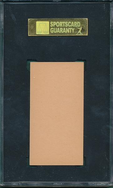 1916 M101-4 #143 Davey Robertson, Sporting News SGC 84 *Blank Back* *Highest Graded*
