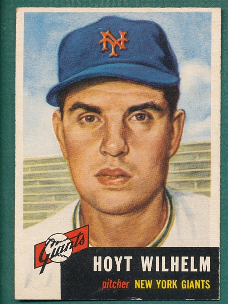 1953 Topps #151 Hoyt Wilhelm