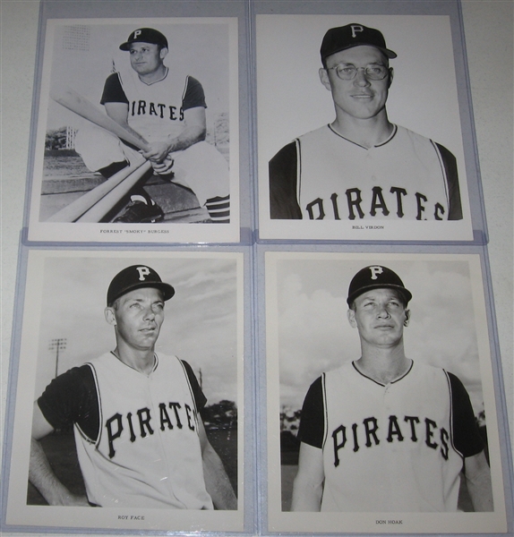 1960s Pittsburgh Pirates Picture Lot of (18) W/ Clemente (2)