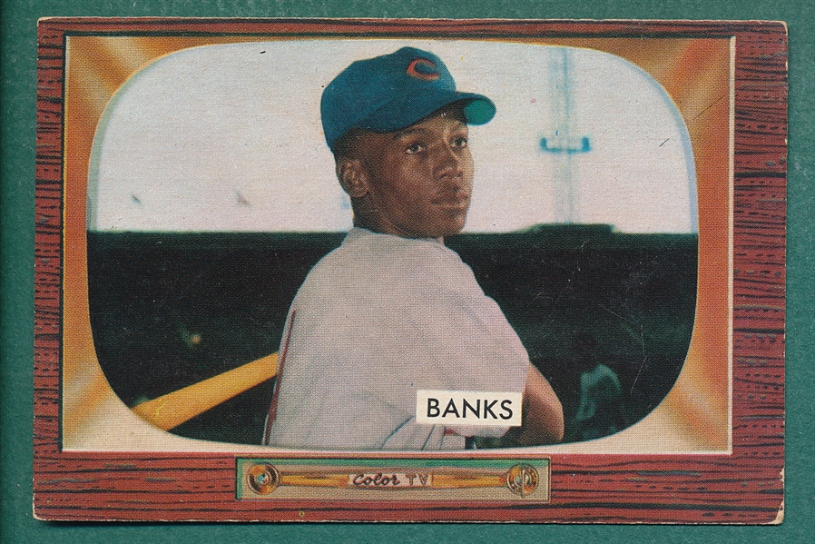 1955 Bowman #242 Ernie Banks