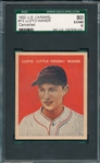 1932 U S Caramels #13 Lloyd Waner SGC 80 *Cancelled*