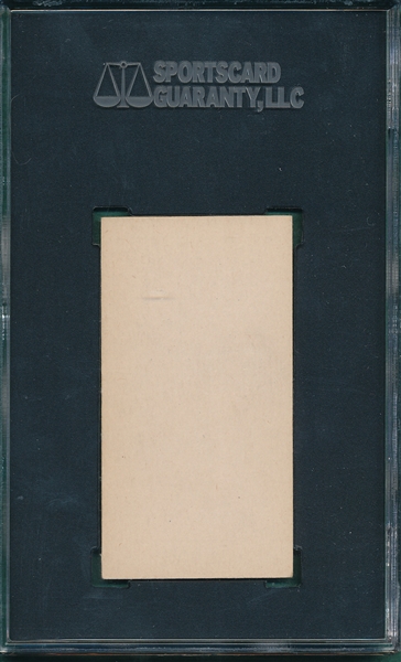 1916 M101-4 #62 Jacques Fournier, Blank Back, SGC 60