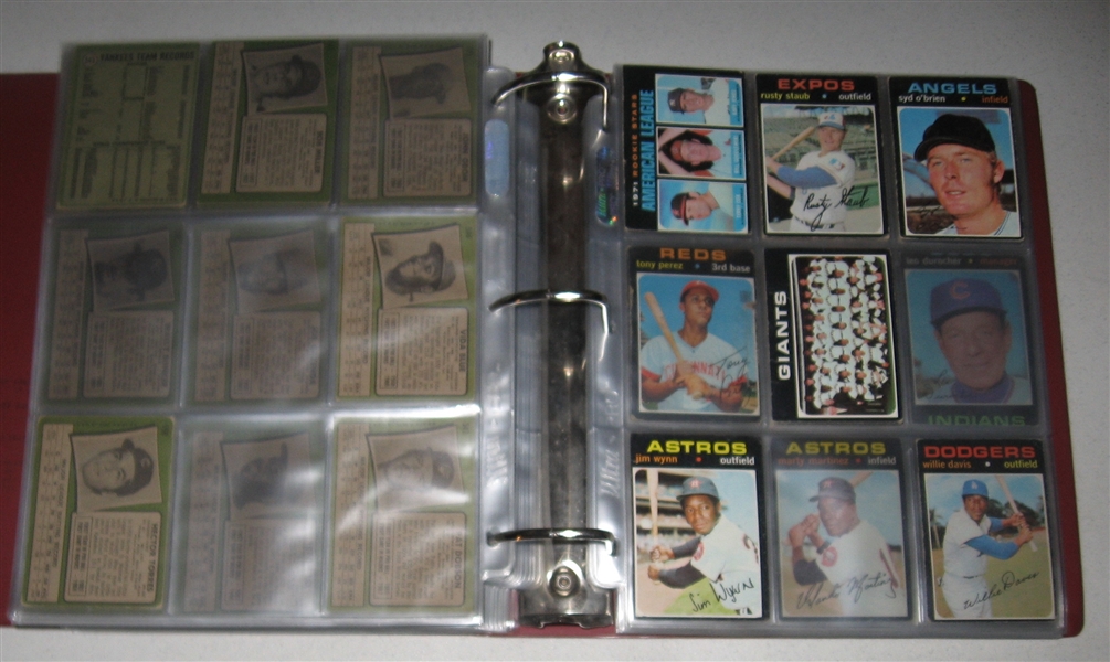 1971 Topps Baseball Partial Set (612/752)