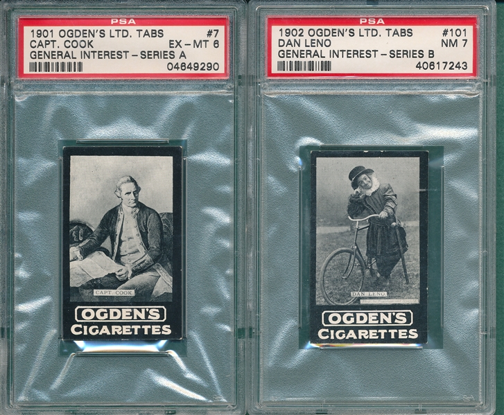 1901/2 Ogden's LTD. Lot of (7) PSA 