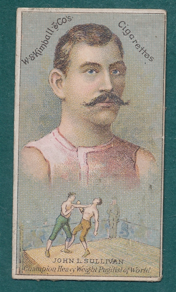 1888 N184 John L. Sullivan W. S. Kimball Champions