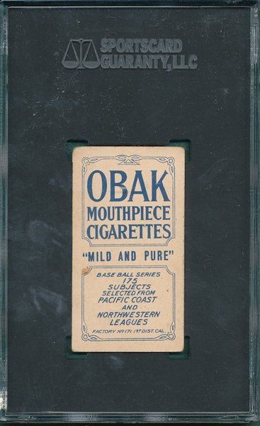 1910 T212-2 Kusel Obak Cigarettes SGC 3