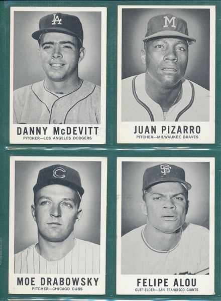 1960 Leaf Baseball Lot of (16) 
