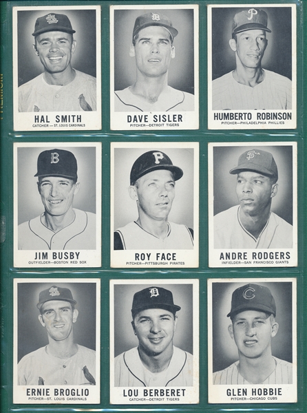 1960 Leaf Baseball Lot of (16) 