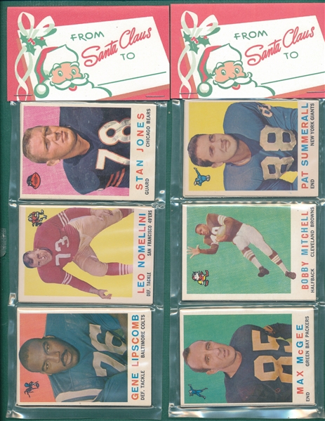 1959 Topps Football Christmas Packs Lot of (2)