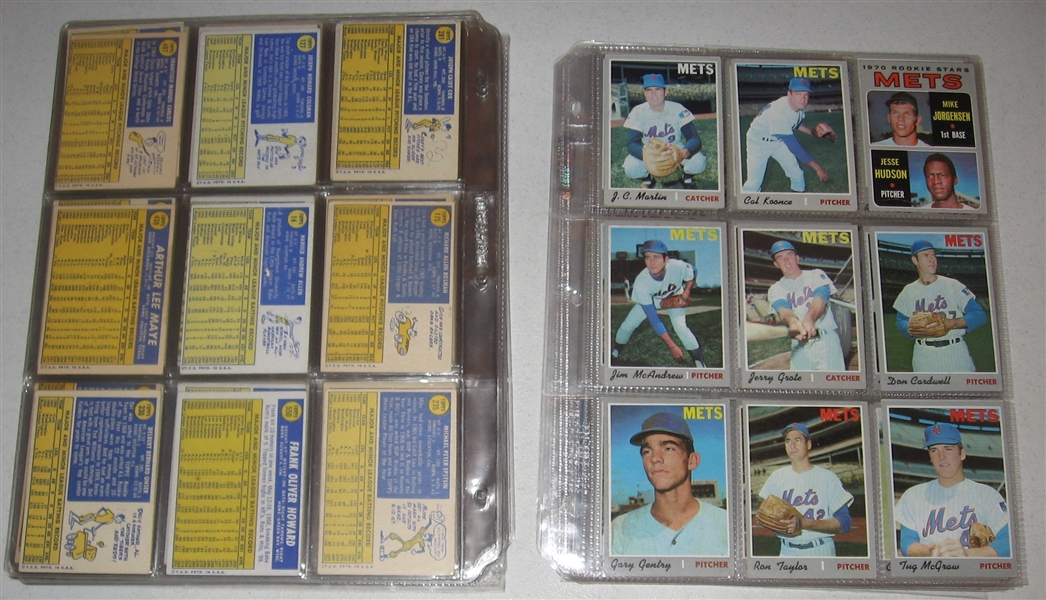 1970 Topps Lot of (460), Loaded With HOFers