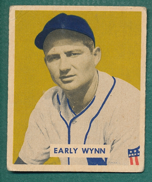 1949 Bowman #110 Early Wynn, Rookie 