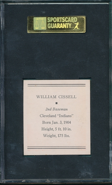 1933 R305 William Cissell SGC 88