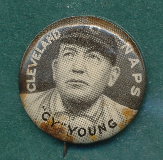 1910-1912 P2 Pin Cy Young Sweet Caporal Cigarettes