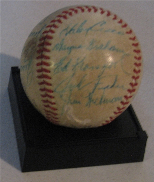 1964 New York Mets Team Signed Ball, JSA