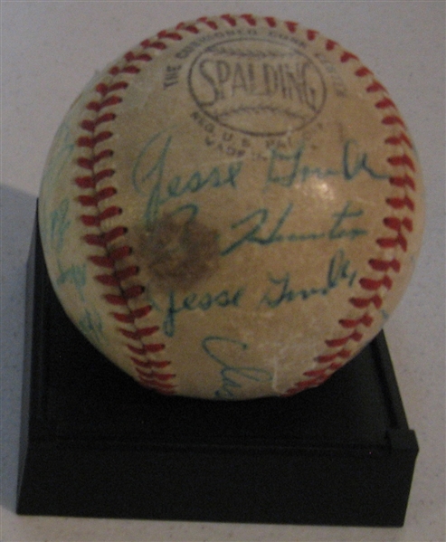 1964 New York Mets Team Signed Ball, JSA