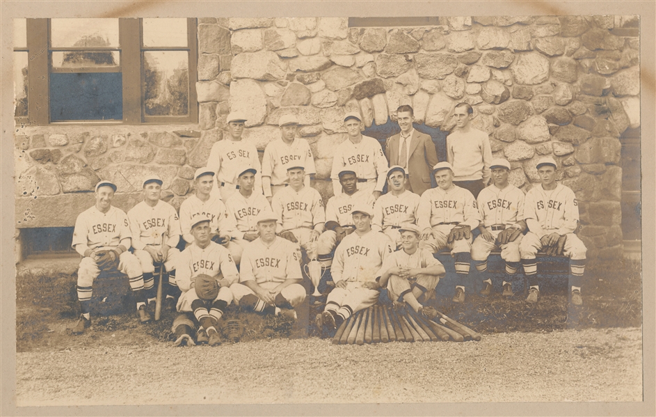 1910s Cabinet Photo, Essex Integrated Baseball Team 