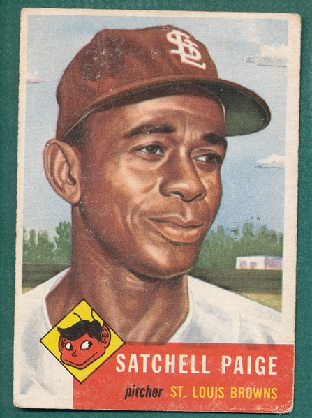 1953 Topps #220 Satchell Paige 