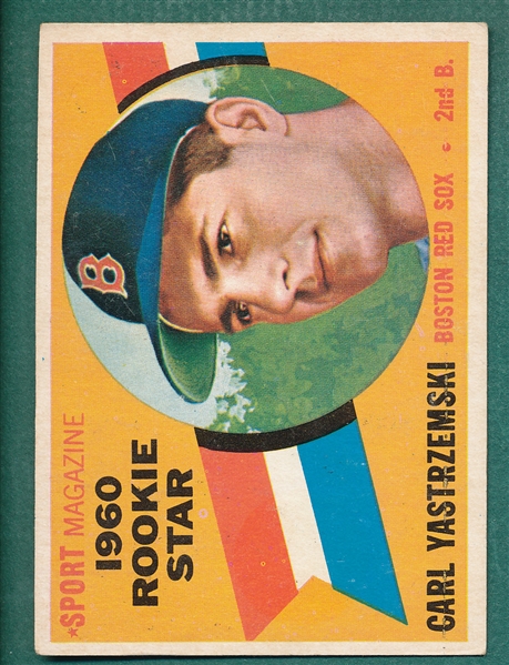 1960 Topps #148 Carl Yastrzemski *Rookie*