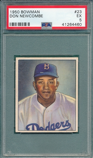 1950 Bowman #23 Don Newcombe PSA 5 *SP* *Rookie*