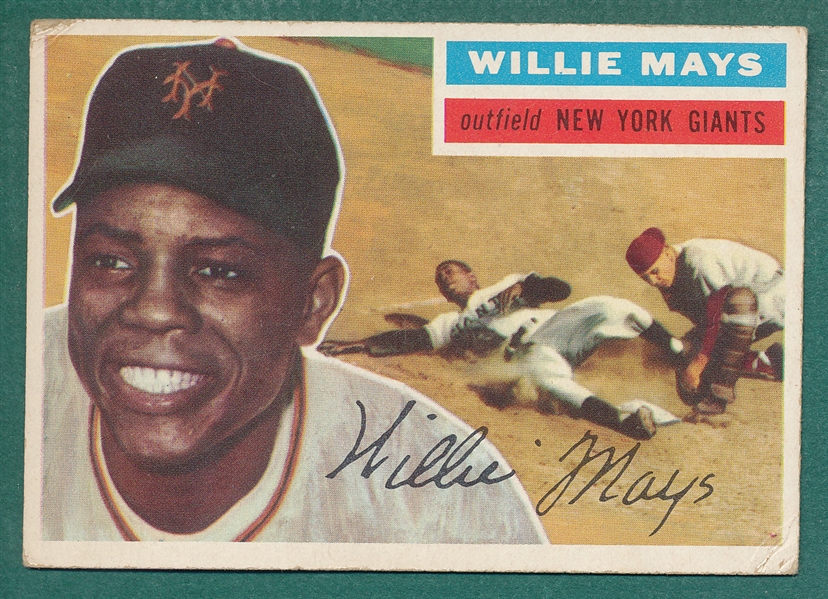 1956 Topps #130 Willie Mays 