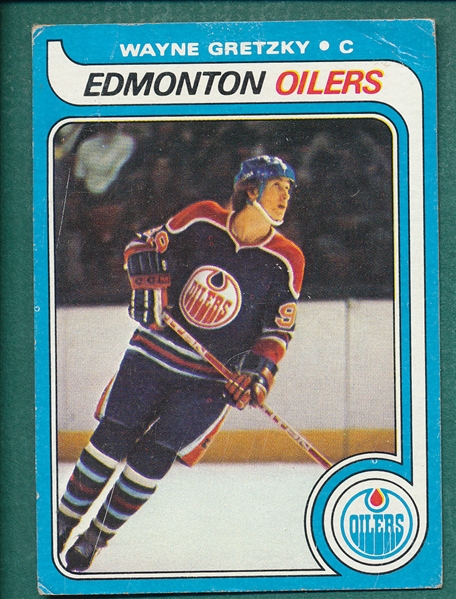 1979-80 Topps Hockey #18 Wayne Gretzky *Rookie*