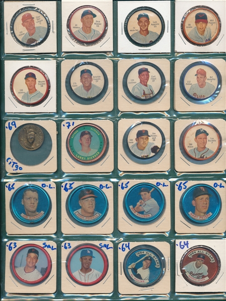1962-71 Coins Lot of (50) W/ Frank Robinson
