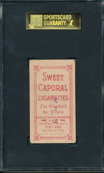 1909-1911 T206 Latham Sweet Caporal Cigarettes SGC 40