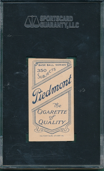 1909-1911 T206 Atz Piedmont Cigarettes SGC 50