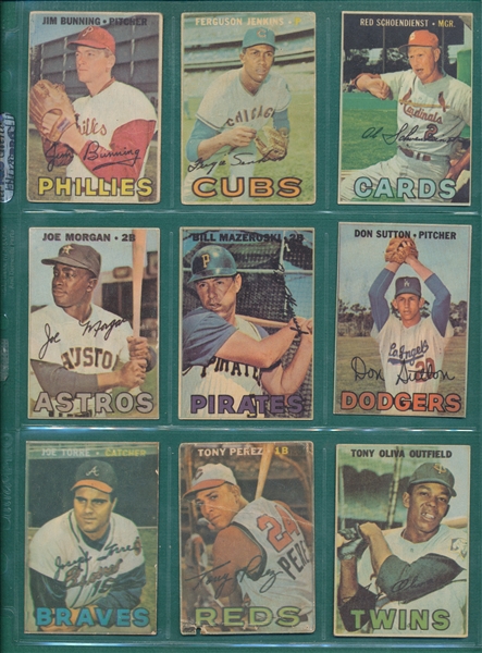 1967 Topps Venezuelan MLB Near Set (117/150)