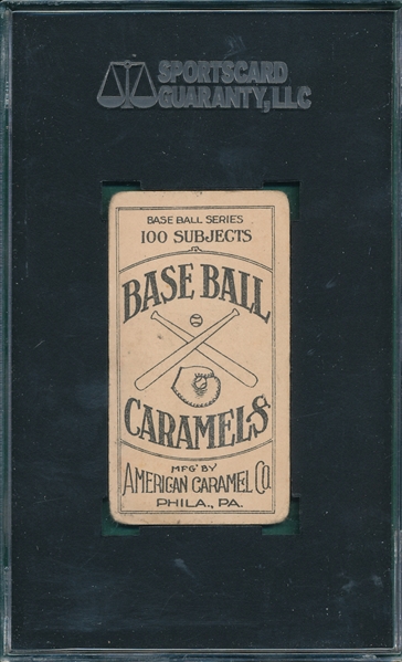 1909-11 E90-1 Harry Bemis American Caramel SGC 40