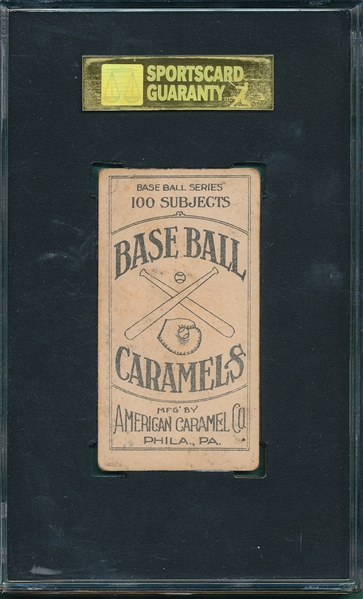 1909-11 E90-1 Davis, Harry, American Caramel SGC 50