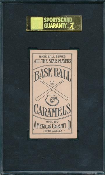 1909-11 E90-3 Sheckard American Caramel SGC 40