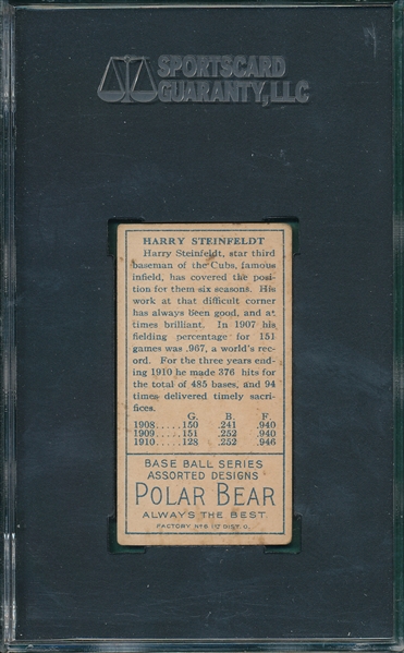 1911 T205 Steinfeldt Polar Bear SGC 50