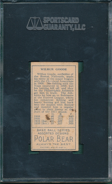 1911 T205 Goode Polar Bear SGC 55