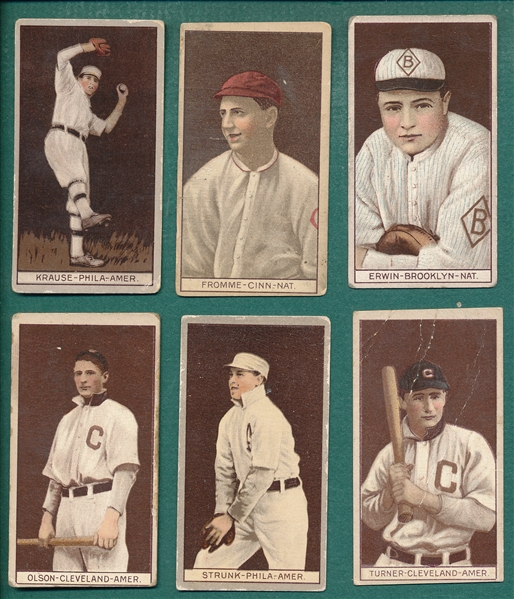 1912 T207 Lot of (8) W/ Krause