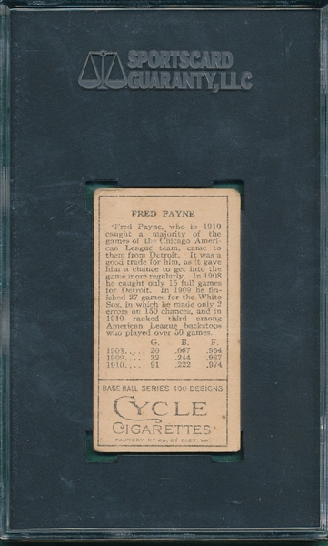 1911 T205 Payne Cycle Cigarettes SGC 40