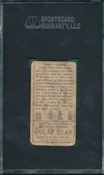 1911 T205 Clarke Polar Bear SGC 10